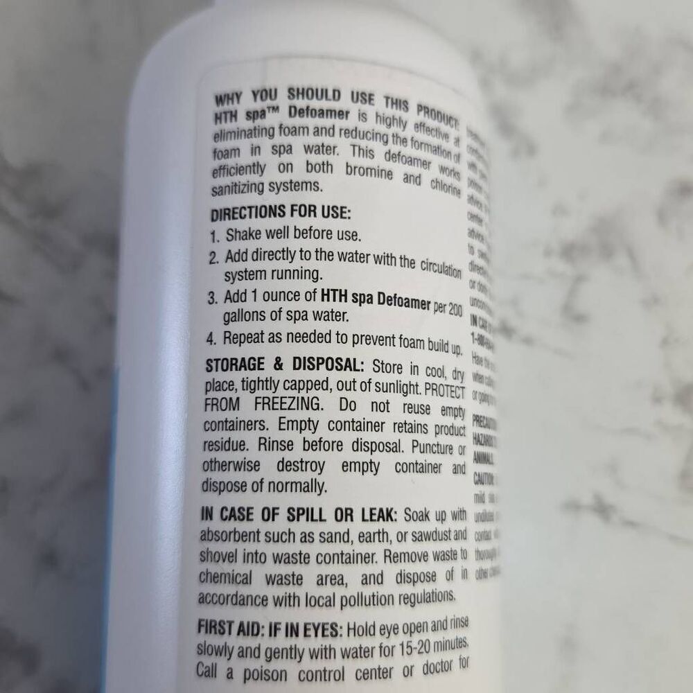 Spa Defoamer‎ - Picture 4 of 5
